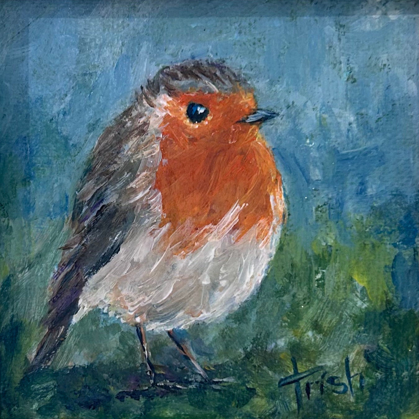 Pensive Robin