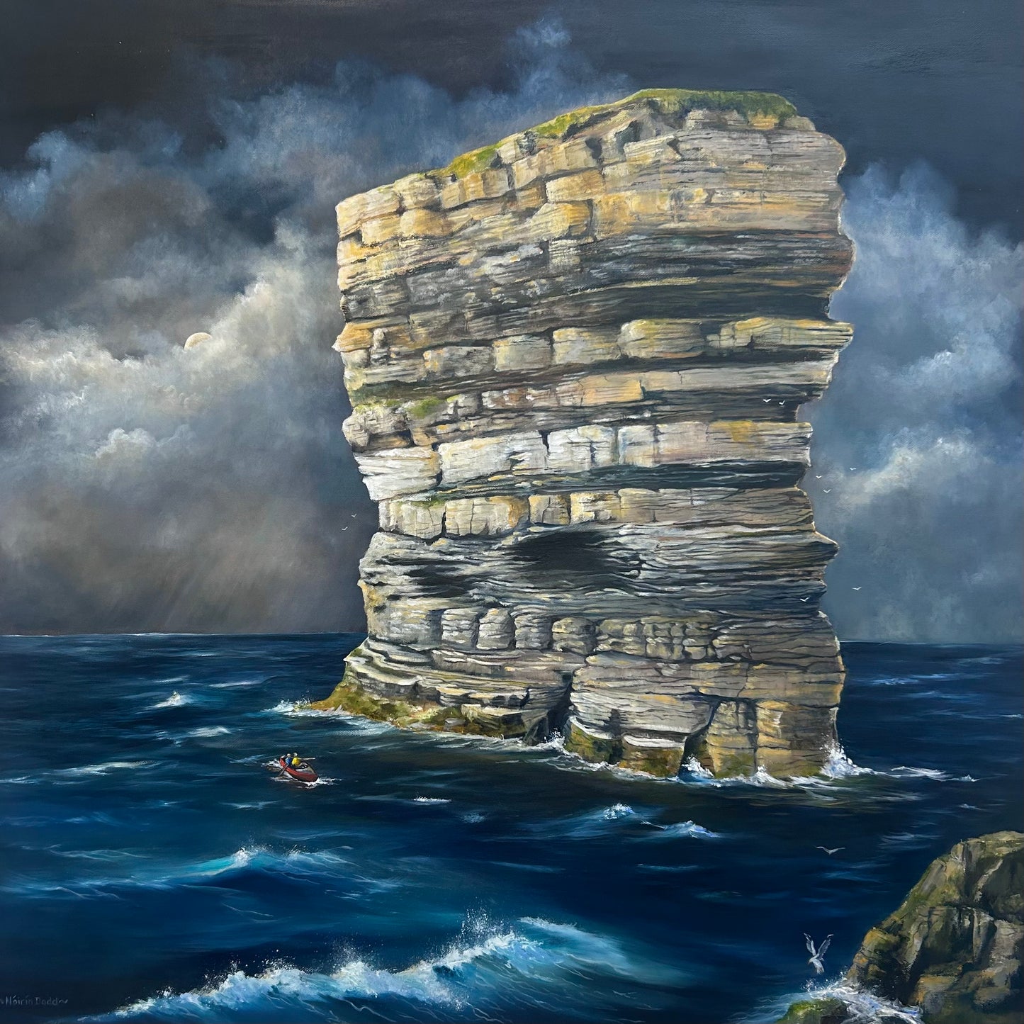 Dún Briste Sea Stack, Downpatrick, Co Mayo