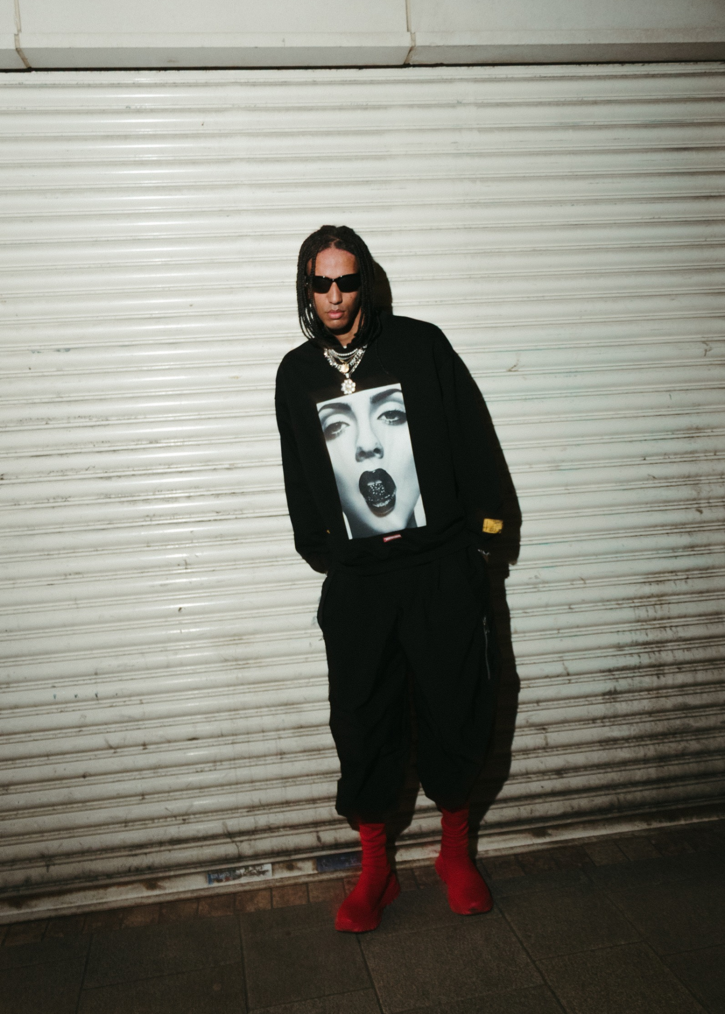 Haresquare - Expressionism Sweatshirt in Black