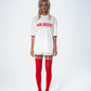 Haresquare - Fuck Society T-Shirt in White
