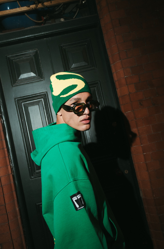 Haresquare - Superhuman Hoodie in Green