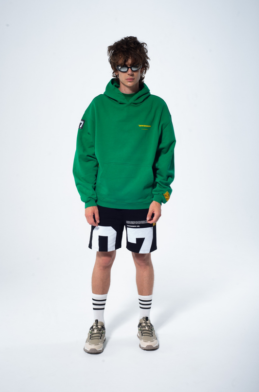 Haresquare - Superhuman Hoodie in Green