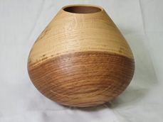 Irish Oak, closed hollow form