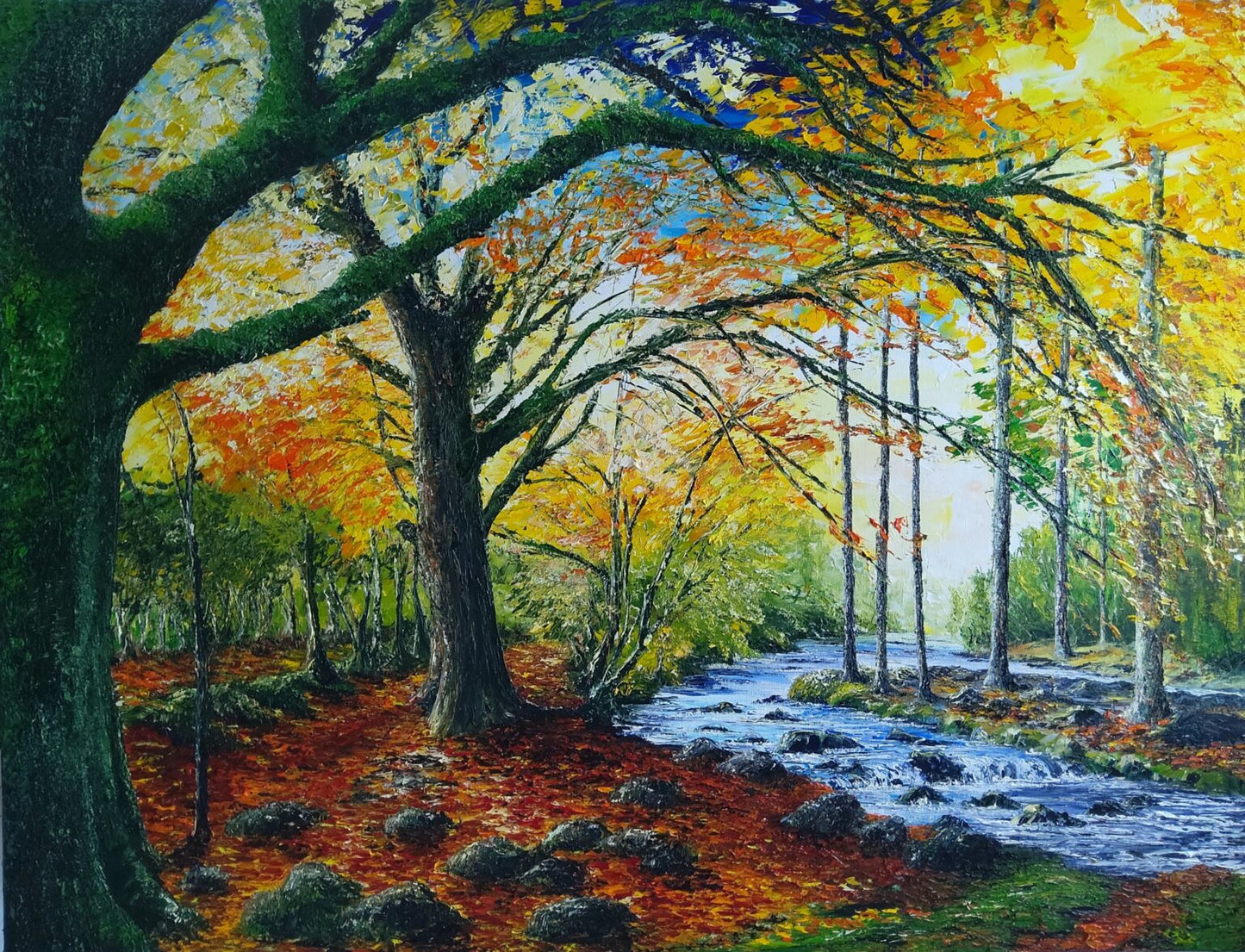Under the Mossy Tree, Powerscourt in Autumn